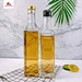 warehouse empty 100ml 250ml 375ml 500ml 750ml clear cylinder olive oil glass bottles with aluminum c